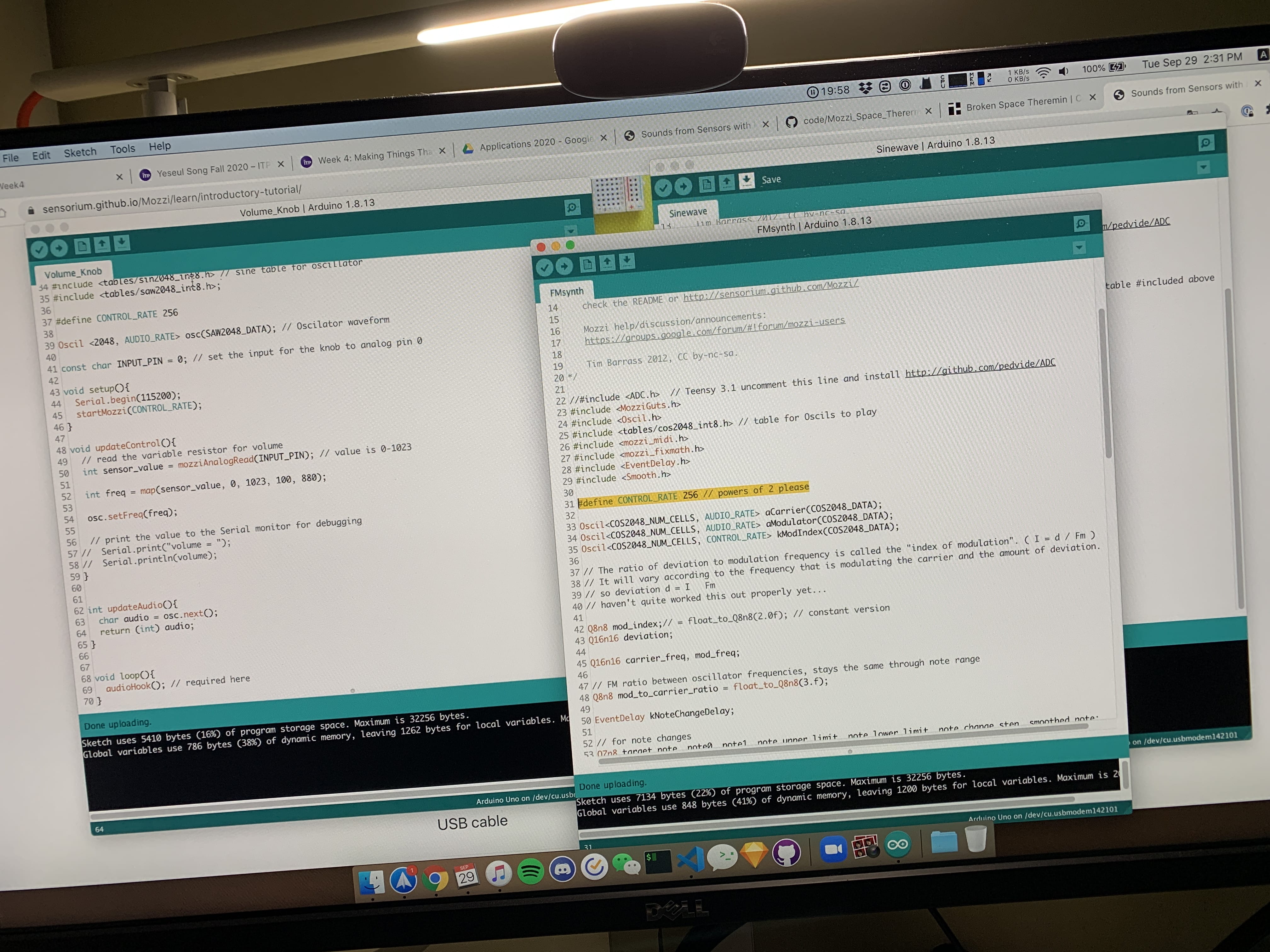 Screen full of Arduino IDEs