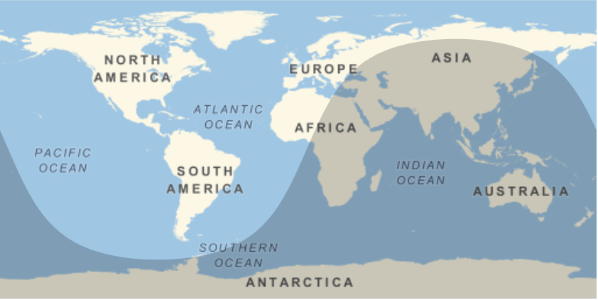 Word map with day and night